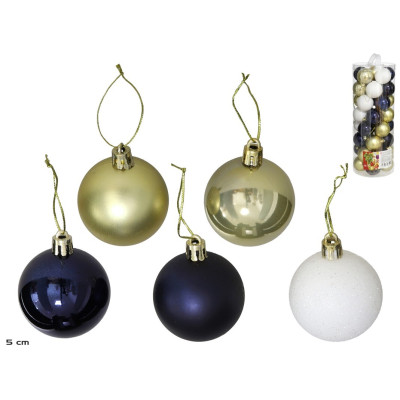 EMB. C/40 BOLAS NATAL 5CM