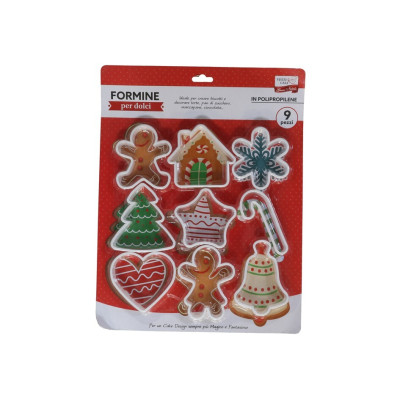 CONJ. 9 FORMAS NATAL 8CM