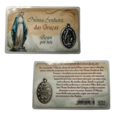 PAGELA SRA GRAÇAS C/MEDALHA