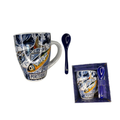 CANECA PEQ. PORTUGAL SARDINHAS