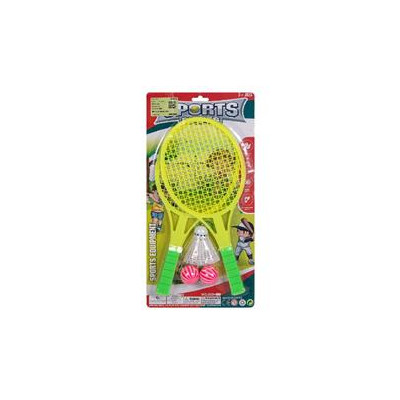 CONJ RAQUETES C/BOLAS 24cm