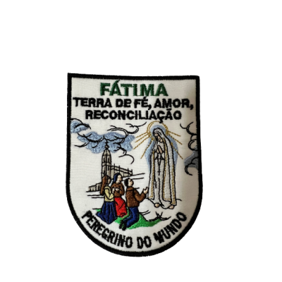 EMBLEMA BORDADO TERRA FE