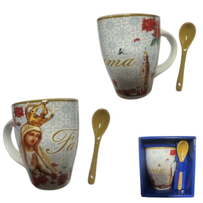 CANECA GRAD.C/COLHER FATIMA...