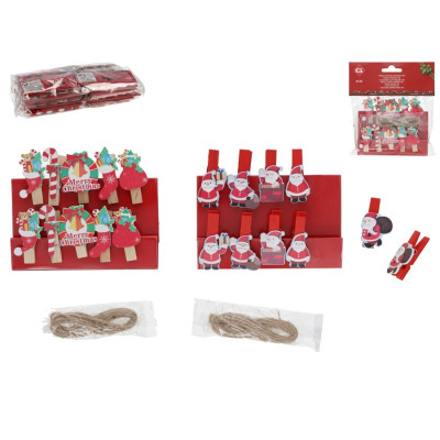 CONJ 10 MOLAS NATAL 4CM SORT
