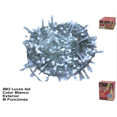 LUZES NATAL  C/180 LEDS FRIOS