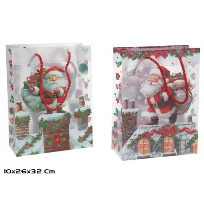 SACO PRESENTE 26X32X10CM