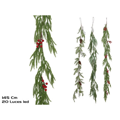 GRINALDA C/20 LEDS 145CM