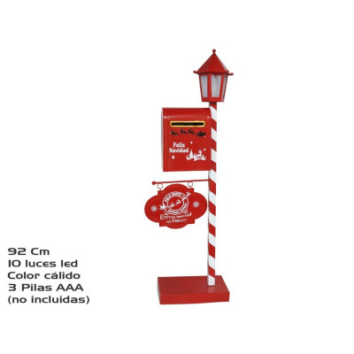 POSTE DE NATAL C/LED 92CM