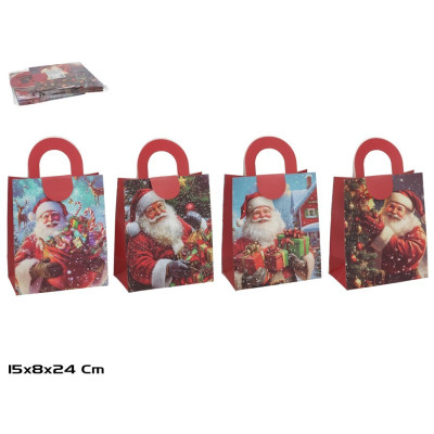 SACO PAPEL NATAL 24X15CM