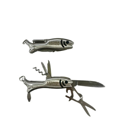 CANIVETE METAL PEIXE FAT/PORT