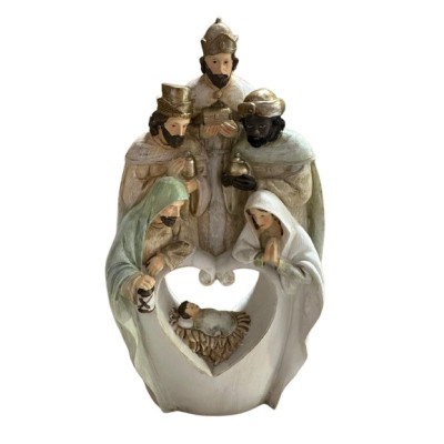 PRESEPIO C/REIS MAGOS COR...