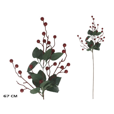 RAMO VERDURA C/BAGAS NATAL...