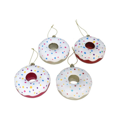  DEC.DONUT NATAL COLOR.8CM