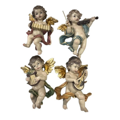 ANJO PENDURAR RESINA 12cm...