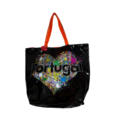 BOLSA CORAÇÃO PORTUGAL 45x53cm