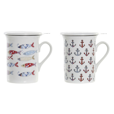 CANECA CHA PORCELANA...