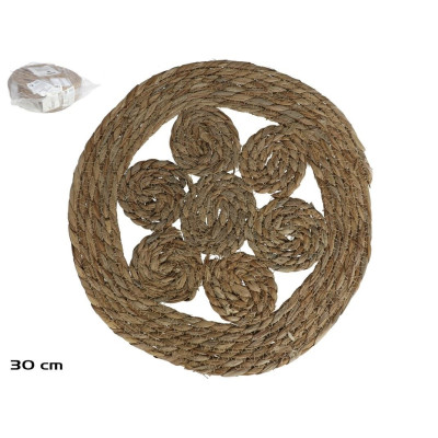 BASE RAFIA NATURAL 30cm