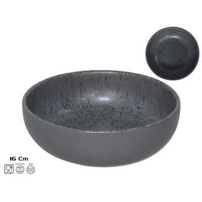 TAÇA 16CM CINZA