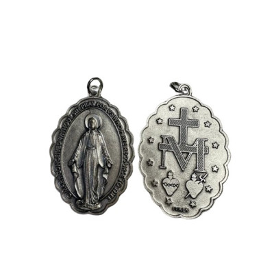 MEDALHA MILAGROSA PR 60mm