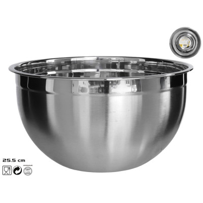 TAÇA GRANDE INOX 25.5cm