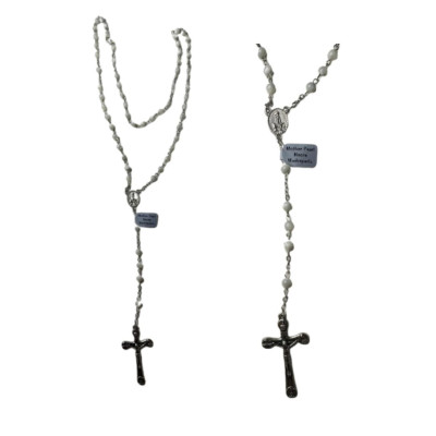 TERÇO MADRE PEROLA PRAT