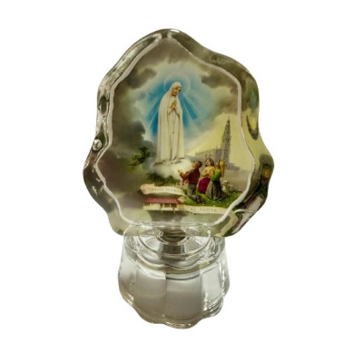 VIDRO C/FATIMA MEDIO 9cm