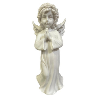 ANJO BRANCO A REZAR 17cm...