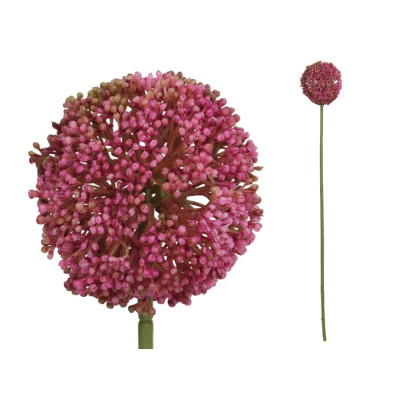 FLOR ARTIF. ROSA 60cm