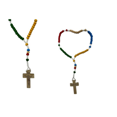 TERÇO MADEIRA 5 CONTINENTES...